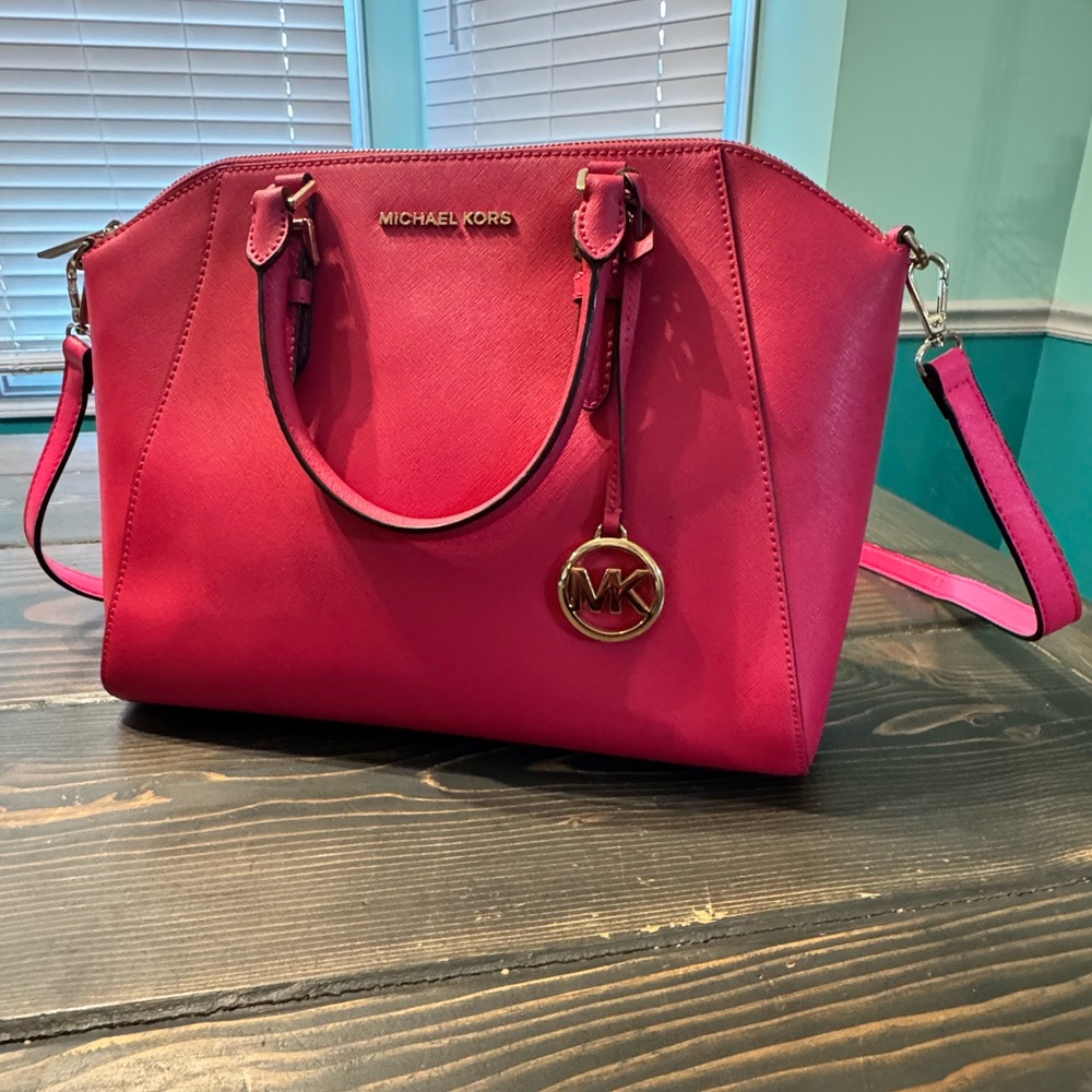 Michael Kors Rosa Fuscia Satchel bag